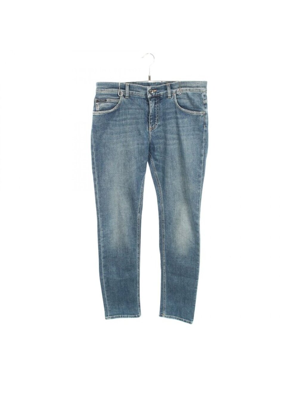 Dolce & Gabbana Denim Pants Indigo Blue Cotton